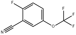 2-FLUORO-5-(TRIFLUOROMETHOXY)BENZONITRILE
 Structure