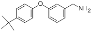 3-(4-TERT-BUTYL-PHENOXY)BENZYLAMINE Structure