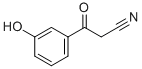 3-(3-HYDROXY-PHENYL)-3-OXO-PROPIONITRILE Structure