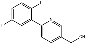 [6-(2,5-DIFLUOROPHENYL)PYRIDIN-3-YL]METHANOL Structure