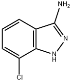 7-CHLORO-1H-INDAZOL-3-YLAMINE Structure