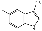 3-AMINO-5-IODO-1H-INDAZOLE Structure