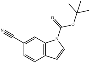 6-CYANO-1H-INDOLE, N-BOC PROTECTED 98 Structure