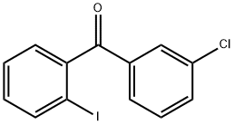 3'-CHLORO-2-IODOBENZOPHENONE Structure