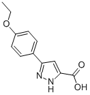 3-(4-ETHOXYPHENYL)-1H-PYRAZOLE-5-CARBOXYLIC ACID Structure