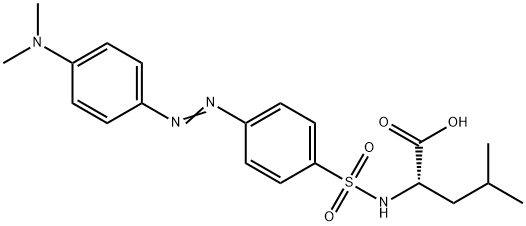 DABSYL-L-LEUCINE Structure