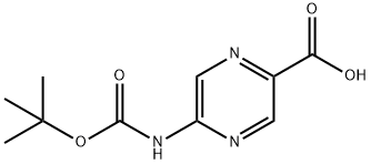 891782-63-1 5-BOC-AMINO-PYRAZINE-2-CARBOXYLIC ACID