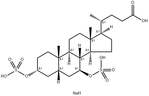 ursodeoxycholate-3-sulfate Structure