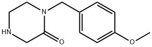 1-(4-METHOXYBENZYL)PIPERAZIN-2-ONE Structure