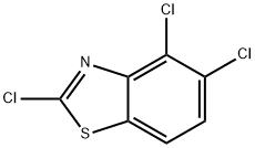 2,4,5-TRICHLORO-1,3-BENZOTHIAZOLE Structure