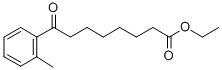 ETHYL 8-(2-METHYLPHENYL)-8-OXOOCTANOATE Structure