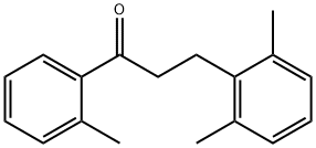 3-(2,6-DIMETHYLPHENYL)-2'-METHYLPROPIOPHENONE Structure