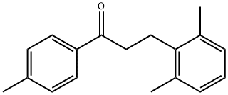 3-(2,6-DIMETHYLPHENYL)-4'-METHYLPROPIOPHENONE Structure