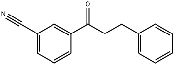 3'-CYANO-3-PHENYLPROPIOPHENONE Structure