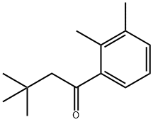 2',3,3,3'-TETRAMETHYLBUTYROPHENONE Structure