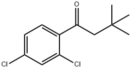 2',4'-DICHLORO-3,3-DIMETHYLBUTYROPHENONE Structure