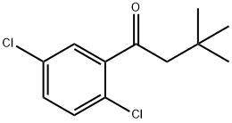 2',5'-DICHLORO-3,3-DIMETHYLBUTYROPHENONE Structure