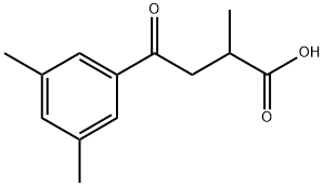 4-(3,5-DIMETHYLPHENYL)-2-METHYL-4-OXOBUTYRIC ACID Structure