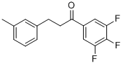 3-(3-METHYLPHENYL)-3',4',5'-TRIFLUOROPROPIOPHENONE Structure