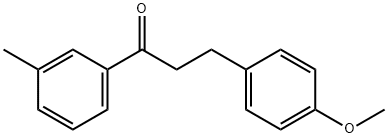 3-(4-METHOXYPHENYL)-3'-METHYLPROPIOPHENONE Structure