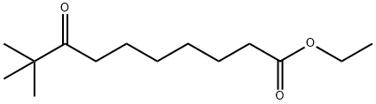 ETHYL 9,9-DIMETHYL-8-OXODECANOATE Structure