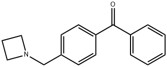 4-(AZETIDINOMETHYL) BENZOPHENONE Structure