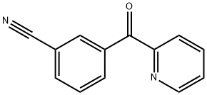 2-(3-CYANOBENZOYL)PYRIDINE Structure