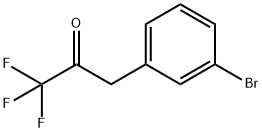 3-(3-BROMOPHENYL)-1,1,1-TRIFLUORO-2-PROPANONE Structure