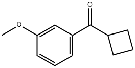 CYCLOBUTYL 3-METHOXYPHENYL KETONE Structure