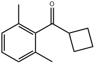 CYCLOBUTYL 2,6-DIMETHYLPHENYL KETONE Structure