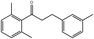 2',6'-DIMETHYL-3-(3-METHYLPHENYL)PROPIOPHENONE Structure