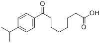 8-(4-ISOPROPYLPHENYL)-8-OXOOCTANOIC ACID Structure