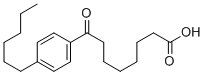 8-(4-HEXYLPHENYL)-8-OXOOCTANOIC ACID Structure