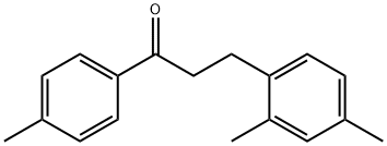 3-(2,4-DIMETHYLPHENYL)-4'-METHYLPROPIOPHENONE Structure