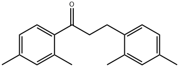 2',4'-DIMETHYL-3-(2,4-DIMETHYLPHENYL)PROPIOPHENONE Structure