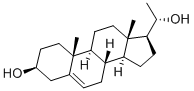 20-ALPHA-DIHYDROPREGENOLONE Structure