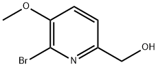 (6-bromo-5-methoxy-2-pyridinyl)methanol Structure