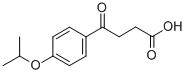 4-OXO-4-(4-ISOPROPOXYPHENYL)BUTYRIC ACID Structure