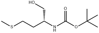 BOC-D-METHIONINOL Structure