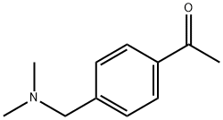 1-(4-DIMETHYLAMINOMETHYL-PHENYL)-ETHANONE Structure