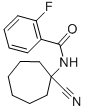 N-(1-CYANO-CYCLOHEPTYL)-2-FLUORO-BENZAMIDE Structure