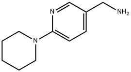 (6-Piperdin-1-ylpyridin-3-yl)Methyl aMine Structure