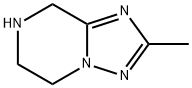 2-METHYL-5,6,7,8-TETRAHYDRO-[1,2,4]TRIAZOLO[1,5-A]PYRAZINE Structure