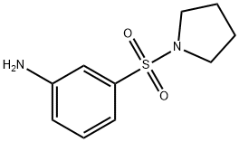 3-(1-PYRROLIDINYLSULFONYL)ANILINE Structure