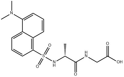 DANSYL-D-ALA-GLY Structure