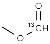 METHYL FORMATE-13C Structure