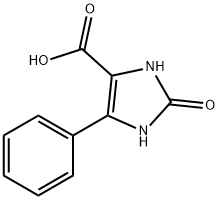 1,3-DIHYDRO-IMIDAZOL-2-ONE-5-PHENYL-4-CARBOXYLIC ACID Structure