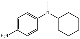 N-(4-aminophenyl)-N-cyclohexyl-N-methylamine Structure