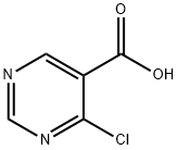 4-CHLOROPYRIMIDINE-5-CARBOXYLIC ACID Structure