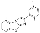 2-(2,5-DIMETHYLPHENYL)-5-METHYLIMIDAZO[2,1-B]BENZOTHIAZOLE Structure